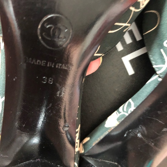 π£HPπ₯³Chanel vintage mules shoes 38 With box todie4 - Picture 8 of 9